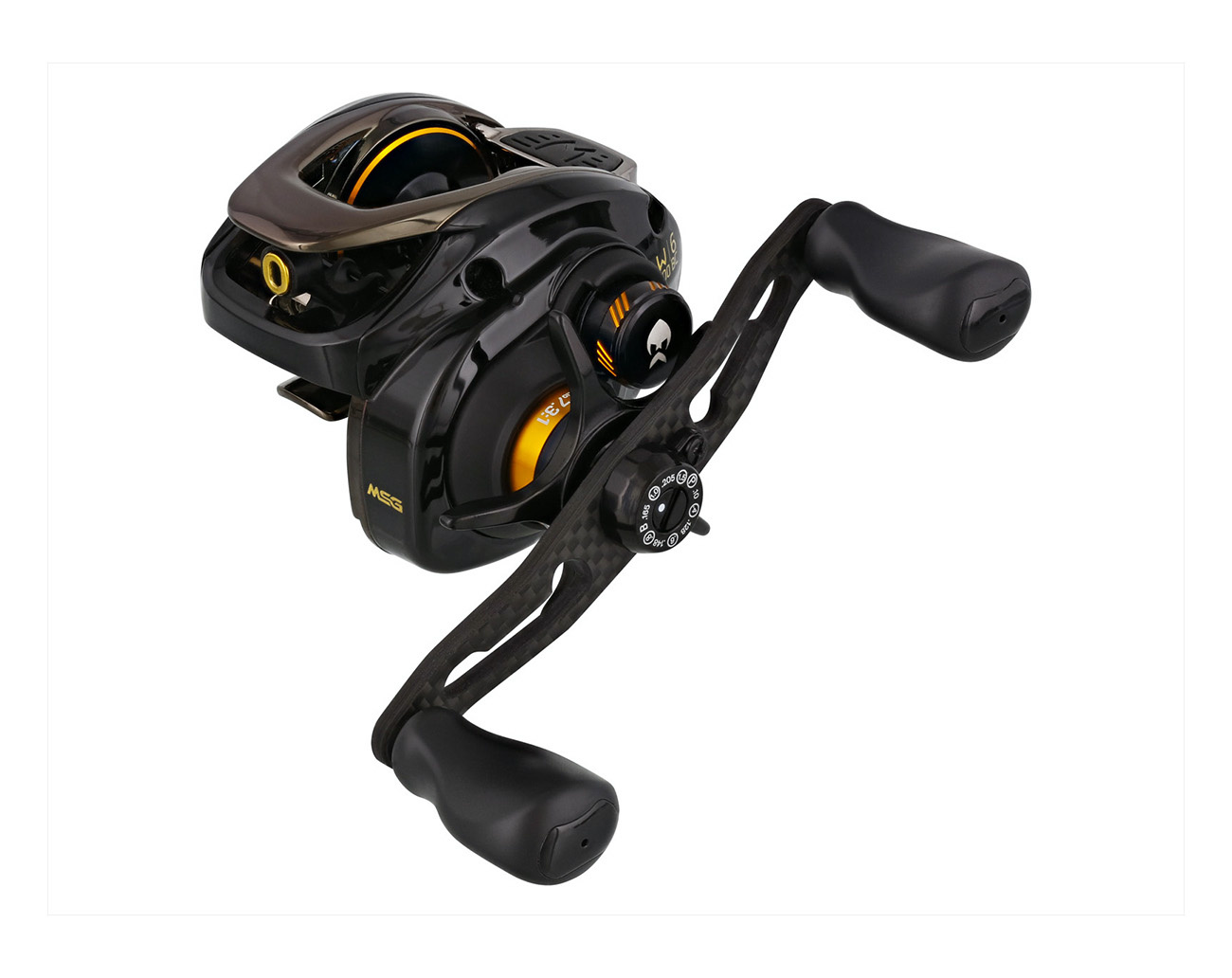 Westin W6 Bait Caster Stealth Gold - 100 Series Standard Speed